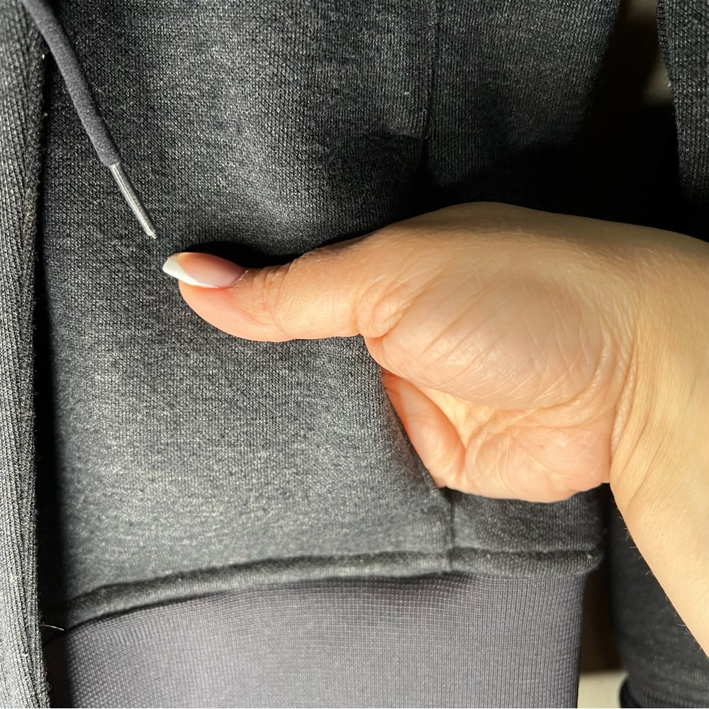 Pearl Izumi Women's Gray Spacedye Select‎ Series Scuba Hoodie Cycling Jacket - Picture 6 of 10